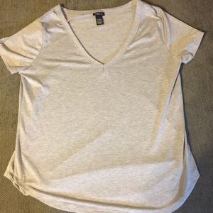 A cute gray shirt from Rue 21!